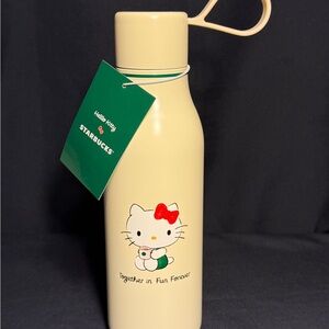 Starbucks x Hello Kitty 20 oz Stainless Steel Water Bottle Tumbler New